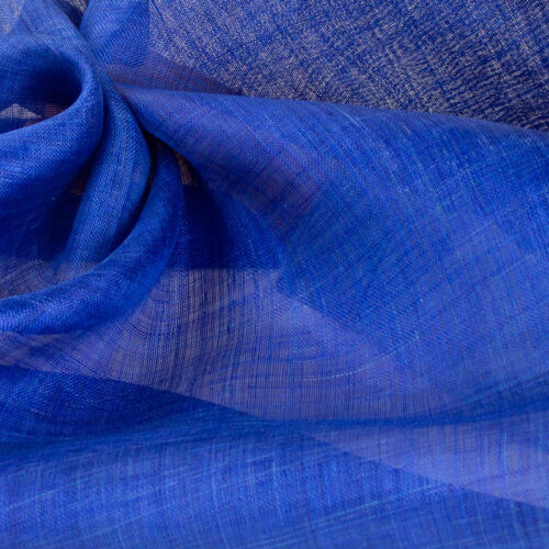 Royal Blue Pinokpok is in the sinamay family with lots more body and wonderful draping qualities.
