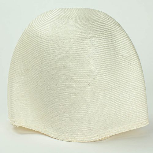 Natural, un dayed, Grade One Parasisal hood. Finely woven straw with sheen