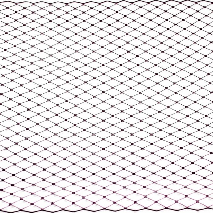 Red Violet Standard diamond pattern with 1/4 inch opening, 8-9 inch width, 100% nylon.
