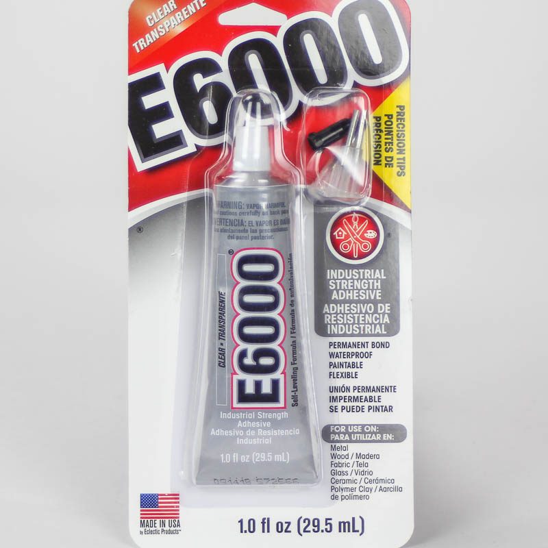 E6000 Precision Point Adhesive - Judith M Millinery Supply House