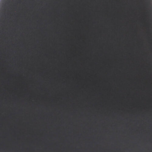 Solid, very dark, almost black hood with suede finish.