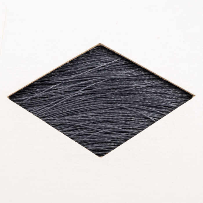 Made in USA silamide waxed thread, size 24, 675 yds per skein.
