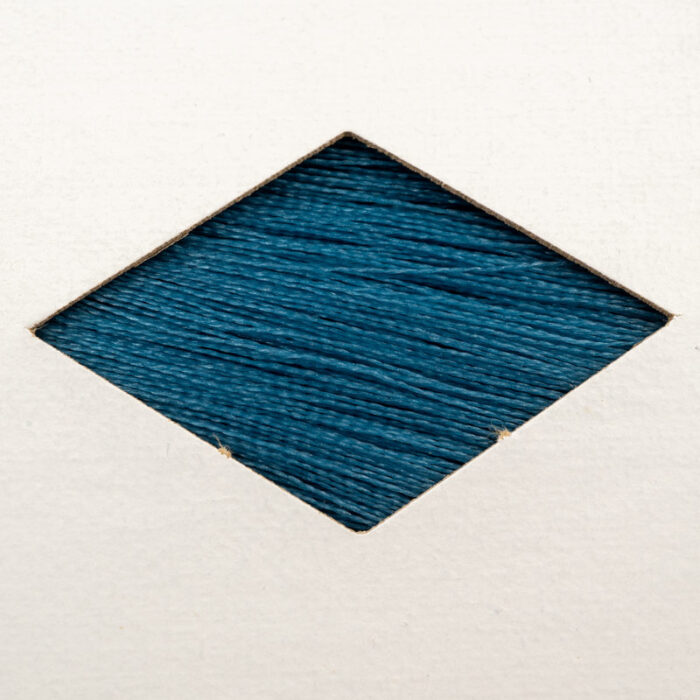 Made in USA silamide waxed thread, size 24, 675 yds per skein.