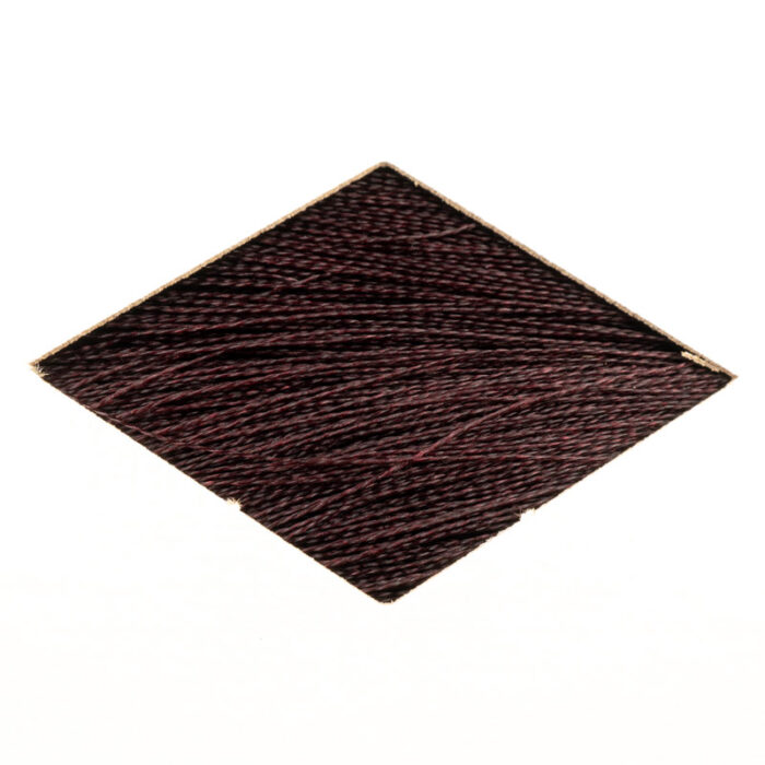 Made in USA silamide waxed thread, size 24, 675 yds per skein.