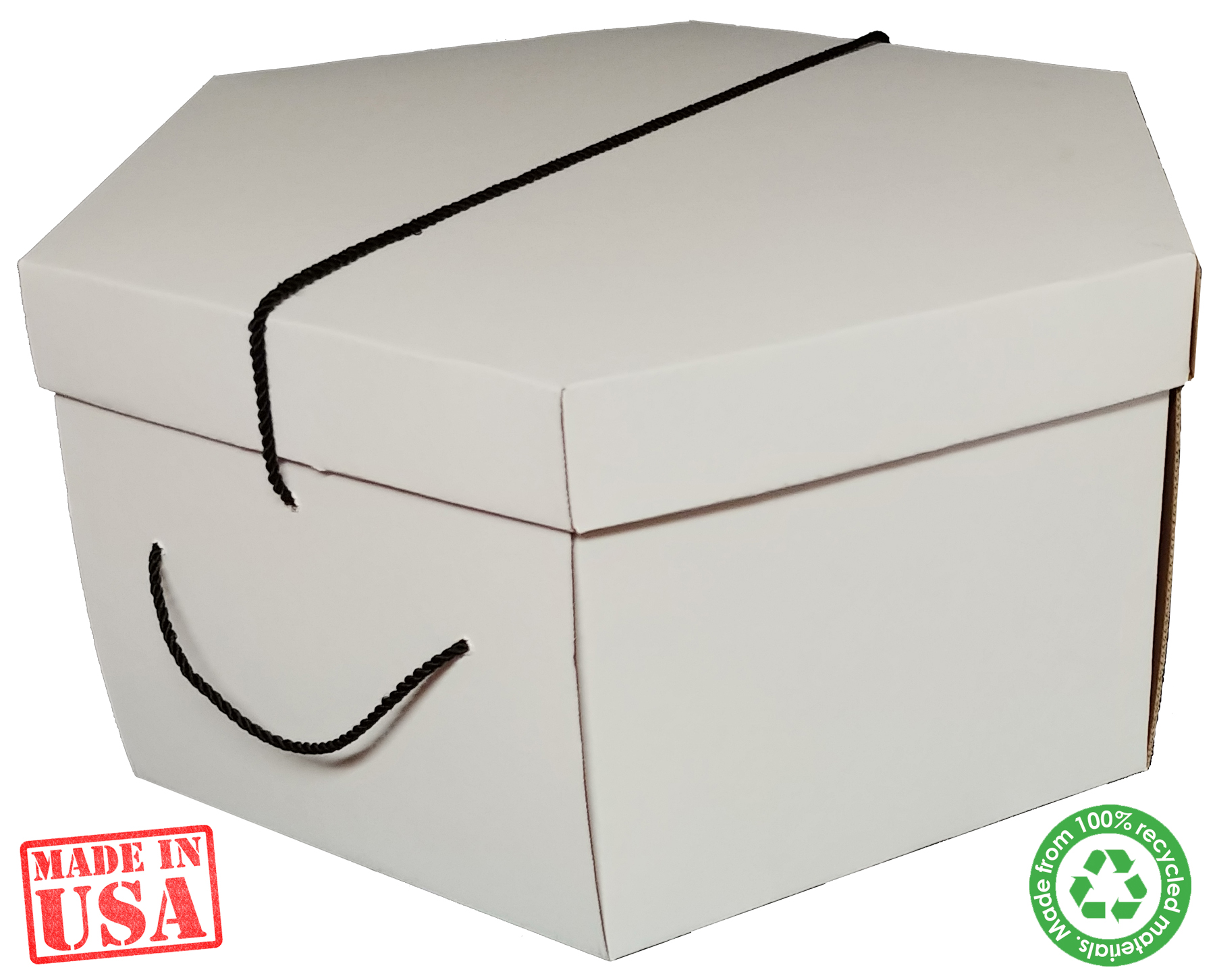 Rigid Hat Box Sets-Natural Kraft