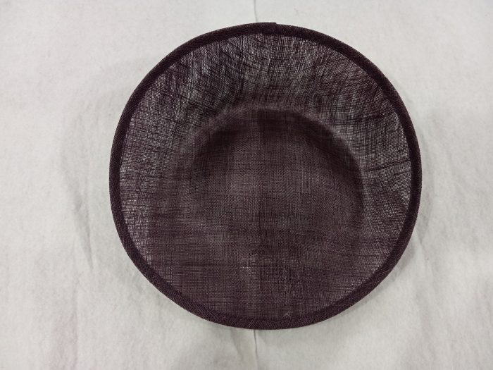 Sinamay Saucer with High Upturned Edge - Image 2