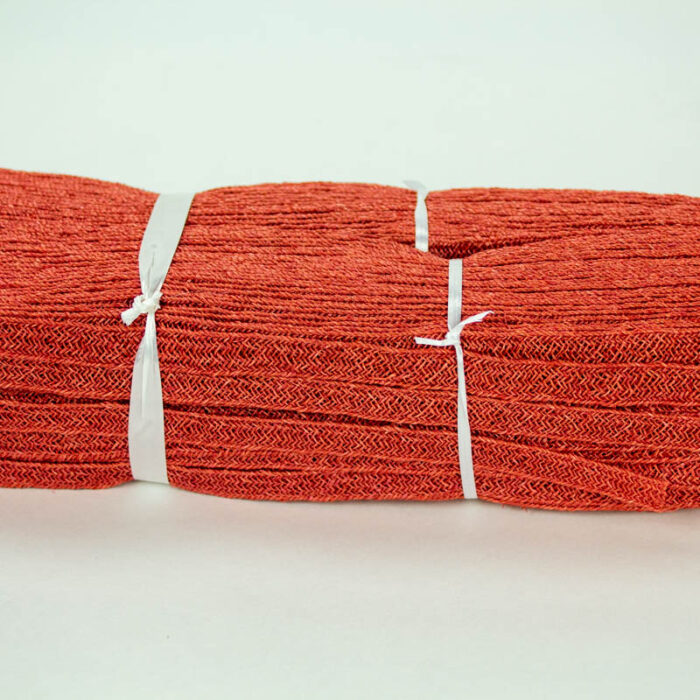 Brick Abaca Hemp Braid, 144yd, 12mm